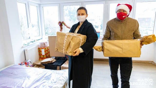 Fot. Robert Stachnik [Radio Szczecin] Pandemia nie zatrzymała Szlachetnej Paczki [ZDJĘCIA]
