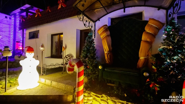 Fot. Robert Stachnik [Radio Szczecin] Św. Mikołaj zamieszkał pod Węgorzynem [DUŻO ZDJĘĆ]