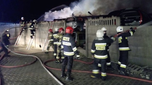 Niebezpieczny pożar w Koszalinie