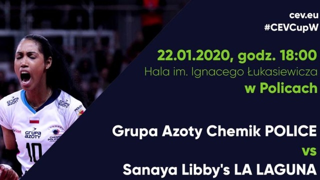 Siatkarki Grupa Azoty Chemik Police rozpoczynają zmagania o awans do ćwierćfinału Pucharu CEV. Drużyna tureckiego trenera Ferhata Akbasa zmierzy się z hiszpańskim zespołem Sanaya Libby039s La Laguna w pierwszym meczu 18 finału.