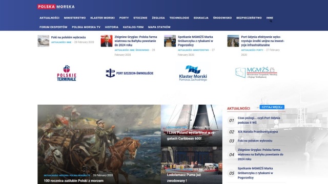 Polska Morska to nowy portal internetowy poświęcony morzu oraz branży morskiej, który powstał w Szczecinie.
