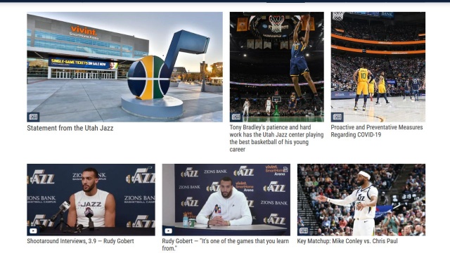 Sezon ligi NBA w Stanach Zjednoczonych został zawieszony. Taką decyzję podjęto po tym, jak u koszykarza Utah Jazz stwierdzono pozytywny wynik na obecność koronawirusa.