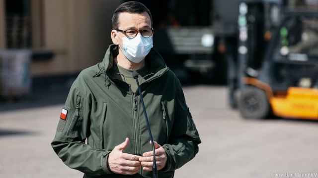 Premier Mateusz Morawiecki powiedział, że rząd chce pozyskać sprzęt medyczny z kraju i zagranicy.