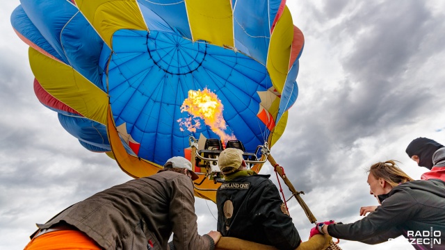 W sobotę nad Szczecinem można było zobaczyć balony. Niewykluczone, że to preludium przed większą imprezą balonową.