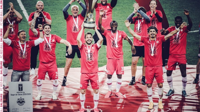Piłkarze Red Bull Salzburg zdobyli Puchar Austrii.