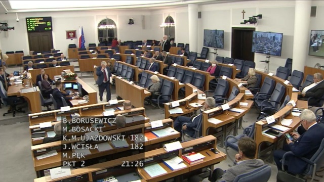 Senat przyjął ustawę regulującą zasady przeprowadzenia wyborów prezydenckich wraz z 36 poprawkami. Za głosowało 94 senatorów, przeciw był jeden, a czterech wstrzymało się od głosu.