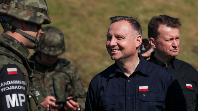 Pandemia nie przeszkodziła w realizacji ani amerykańskiego ćwiczenia Defender Europe 20 ani polskich manewrów Anakonda - powiedział w trakcie wizyty na poligonie morskim w Ustce prezydent Andrzej Duda.
