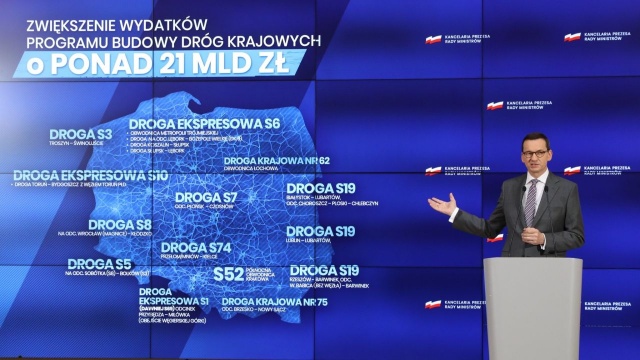 Dodatkowe miliardy na budowę dróg w Polsce