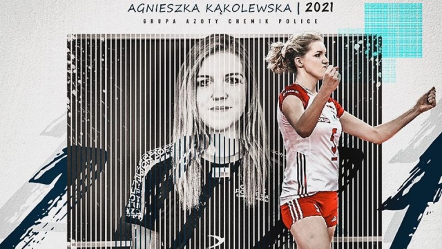 Grupa Azoty Chemik Police z transferowym hitem: Agnieszka Kąkolewska została siatkarką polickiego klubu.