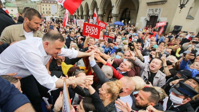 Prezydent Duda: O to są te wybory 2020  jaka będzie w przyszłości Polska