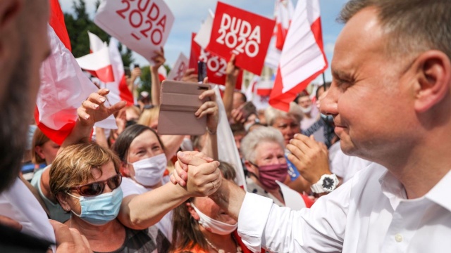 Ubiegający się o reelekcję prezydent Andrzej Duda podkreślał, że Polska potrzebuje zdecydowanego impulsu rozwojowego.