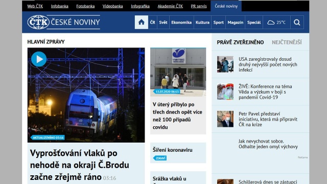 W katastrofie kolejowej w Czechach zginęła jedna osoba, a około 30 zostało rannych. Cztery osoby doznały ciężkich obrażeń.