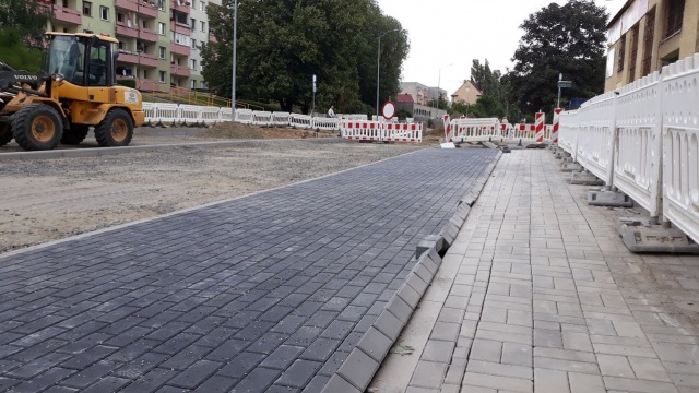 Ulica Jarogniewa w Szczecinie jest nieprzejezdna między Księżnej Zofii a Świętoborzyców. Trwa tam przebudowa.