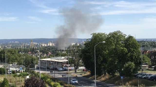 Pożar przy Golisza: chyba komuś zależy na tym terenie