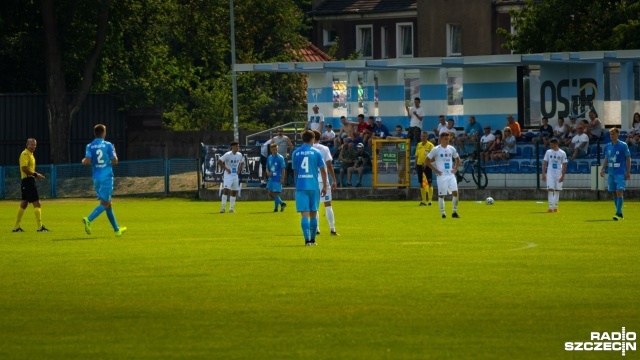 Piłkarze Błękitnych od zwycięstwa rozpoczęli w sobotę występy w Pucharze Polski. Stargardzianie pokonali u siebie Legionovię Legionowo 2:0 w rundzie wstępnej turnieju tysiąca drużyn.