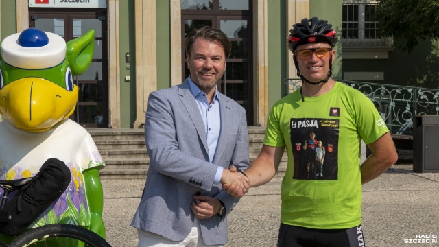 Przejechał ponad 1500 km na rowerze aby wspomóc chorego chłopca. Kamil Jaroszewski wystartował w Przemyślu, przejechał przez Zakopane, Nysę, Jelenią Górę, Kostrzyn nad Odrą, Gryfino i Szczecin.