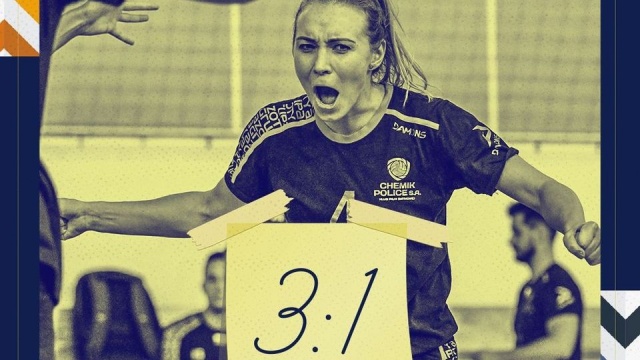Pierwszy sparing i pierwsze zwycięstwo siatkarek Grupa Azoty Chemik Police. Mistrzynie kraju w towarzyskim meczu wygrały we własnej hali z Eneą PTPS Piła 3:1.