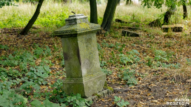 Szczecińska policja prowadzi postępowanie w sprawie wykopywania kamieni nagrobnych przy zbiegu ulic Inwalidzkiej i Plażowej na szczecińskim Skolwinie.
