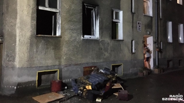 Pożaru, do którego doszło we wtorek wieczorem w centrum Szczecina można było się spodziewać - mówią mieszkańcy kamienicy przy Jagiellońskiej.