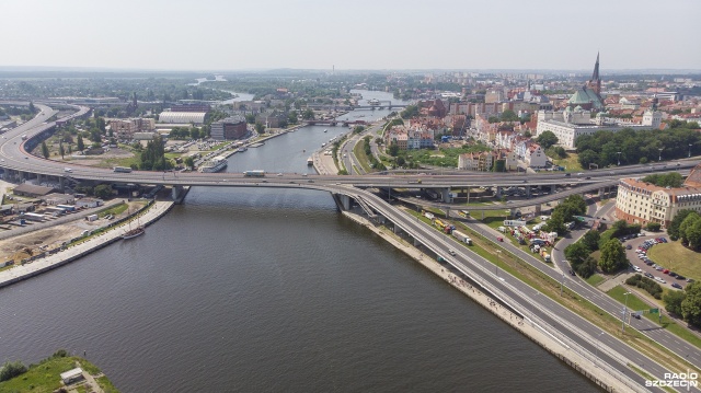 Uwaga kierowcy, będą utrudnienia na Trasie Zamkowej w Szczecinie.