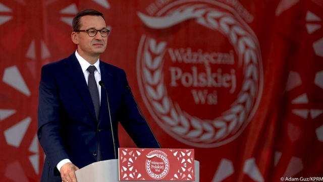 Premier Mateusz Morawiecki powiedział podczas III Ogólnopolskiego Święta Wdzięczni Polskiej Wsi, że polskie rolnictwo to europejska racja stanu.