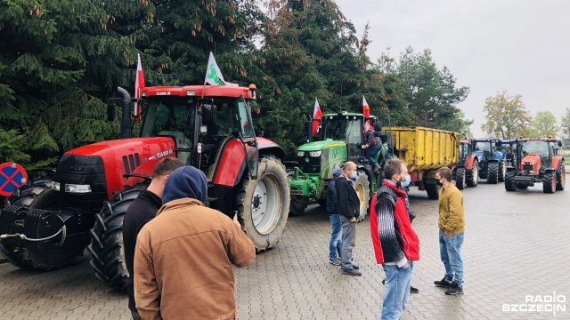 Rolnicy protestują w regionie. Utrudnienia na drogach