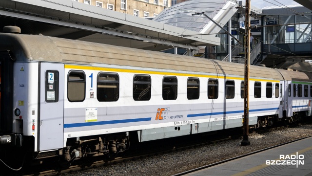 PKP Intercity odwołuje niektóre połączenia ze Szczecina. To z powodu małego zainteresowania w trakcie trwania pandemii - podaje przewoźnik.