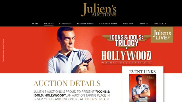 Miłośników przygód filmowego Jamesa Bonda czeka nie lada gratka. Na aukcji w Beverly Hills zostanie wystawiony pistolet brytyjskiego agenta z pierwszej części jego przygód.