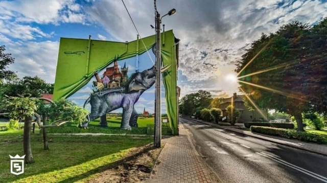 Muralowy skwer zwyciężył w tegorocznej edycji trzebiatowskiego budżetu obywatelskiego.