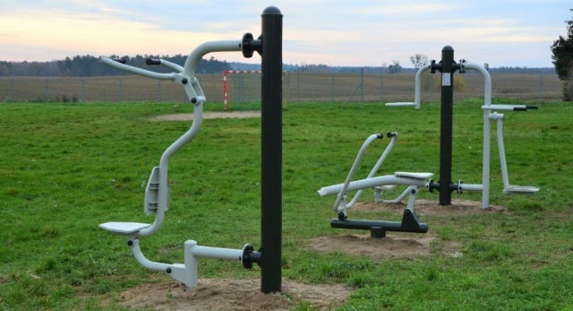 Nowa siłownia pod chmurką powstała w Sobiemyślu pod Gryfinem.