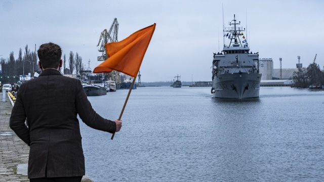 Okręty NATO wpłynęły do Szczecina. To cztery jednostki: po jednej z Litwy, Łotwy, Estonii i Niemiec.