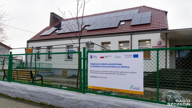 Witnica w gminie Moryń ma własne Wiejskie Centrum Kultury.