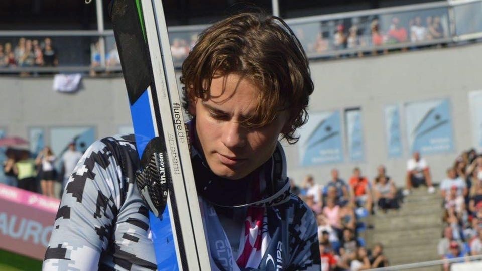 Marius Lindvik wygrał kwalifikacje do konkursu Turnieju Czterech Skoczni w austriackim Innsbrucku. źródło: https://www.facebook.com/Marius-Lindvik-1534697313316981/