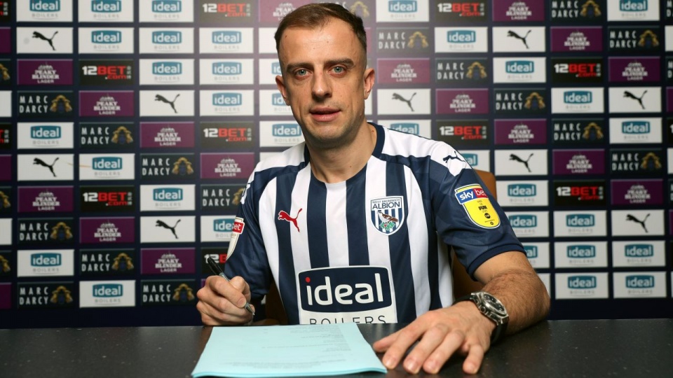 Kamil Grosicki. Fot. twitter.com/WBA