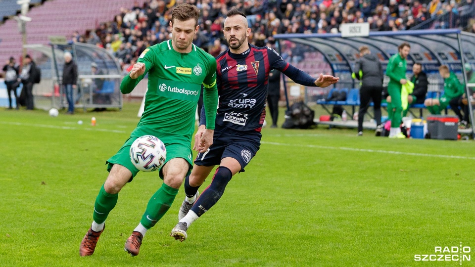 Pogoń Szczecin pokonała Wartę Poznań 3:0. Fot. Robert Stachnik [Radio Szczecin]