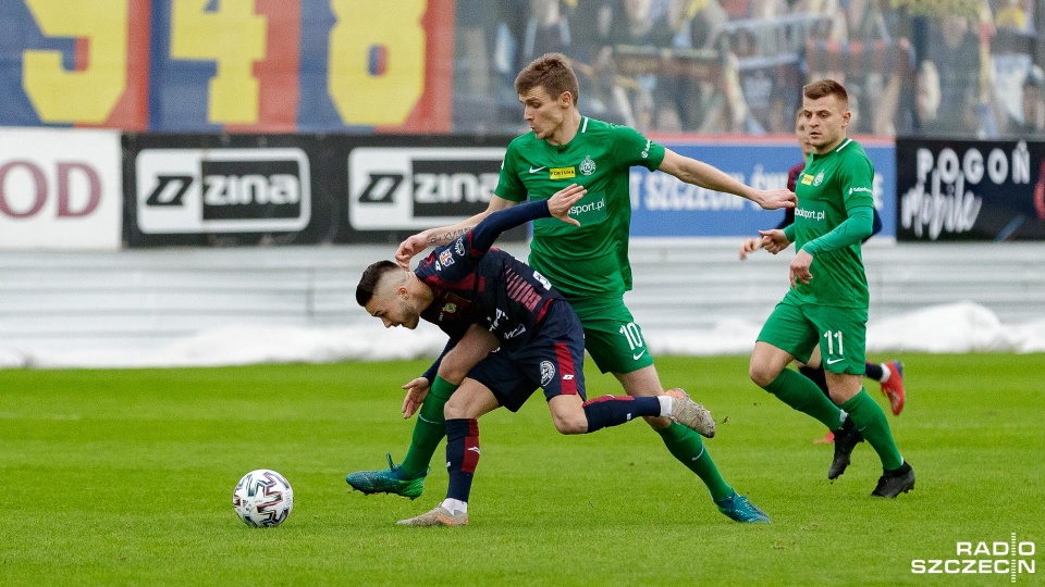 Pogoń Szczecin pokonała Wartę Poznań 3:0. Fot. Robert Stachnik [Radio Szczecin]