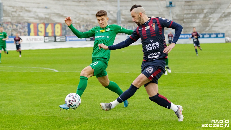 Pogoń Szczecin pokonała Wartę Poznań 3:0. Fot. Robert Stachnik [Radio Szczecin]