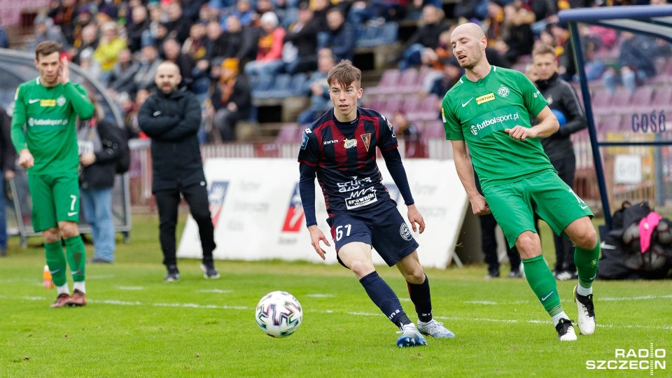 Pogoń Szczecin pokonała Wartę Poznań 3:0. Fot. Robert Stachnik [Radio Szczecin]