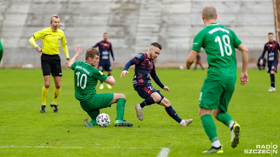 Pogoń Szczecin pokonała Wartę Poznań 3:0. Fot. Robert Stachnik [Radio Szczecin]