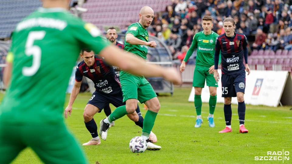 Pogoń Szczecin pokonała Wartę Poznań 3:0. Fot. Robert Stachnik [Radio Szczecin]