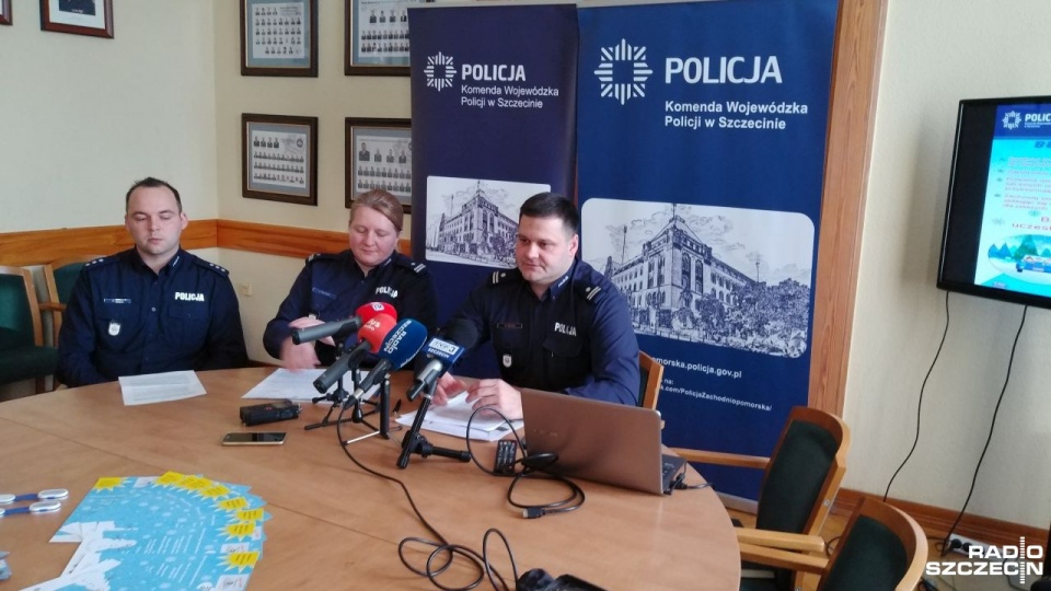 Policja jest przygotowana do akcji "Bezpieczne ferie". Fot. Marek Borowiec [Radio Szczecin]