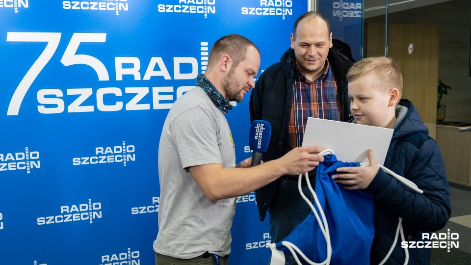 Aktywne Ferie z Radiem Szczecin - nagrody odebrane. Fot. Robert Stachnik [Radio Szczecin]