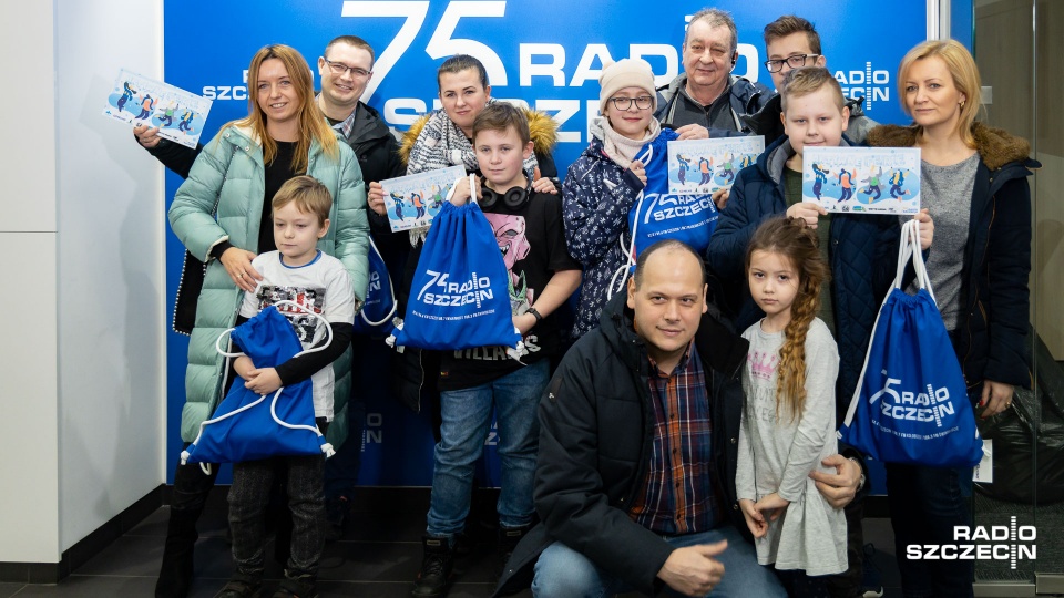 Aktywne Ferie z Radiem Szczecin - nagrody odebrane. Fot. Robert Stachnik [Radio Szczecin]