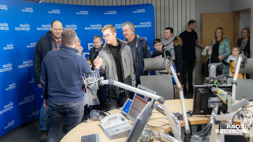 Aktywne Ferie z Radiem Szczecin - nagrody odebrane. Fot. Robert Stachnik [Radio Szczecin]