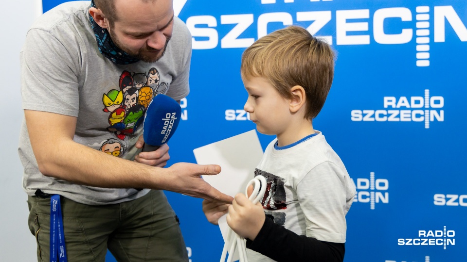 Aktywne Ferie z Radiem Szczecin - nagrody odebrane. Fot. Robert Stachnik [Radio Szczecin]