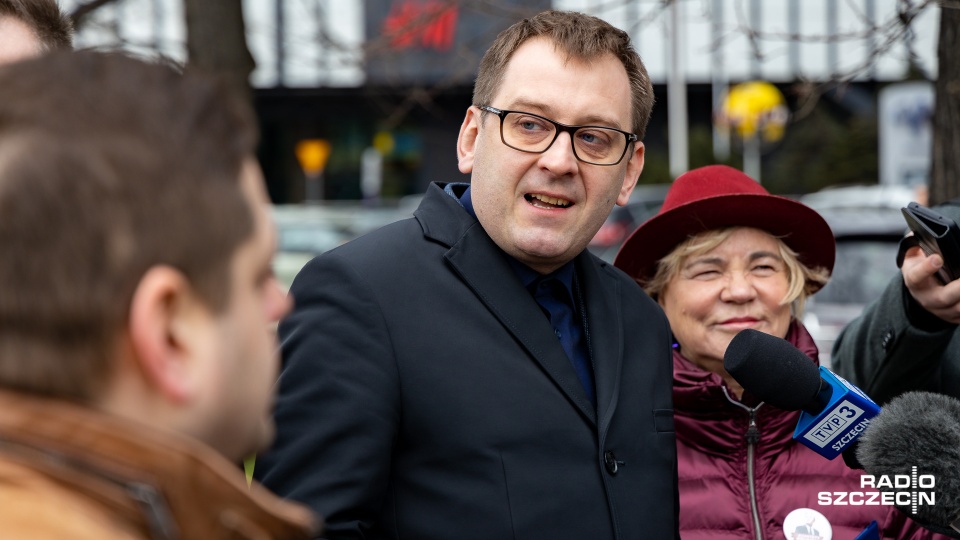 Robert Biedroń przynajmniej dwa razy odwiedzi województwo zachodniopomorskie w czasie kampanii wyborczej. Fot. Robert Stachnik [Radio Szczecin]