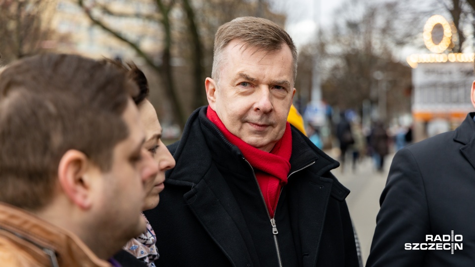 Robert Biedroń przynajmniej dwa razy odwiedzi województwo zachodniopomorskie w czasie kampanii wyborczej. Fot. Robert Stachnik [Radio Szczecin]