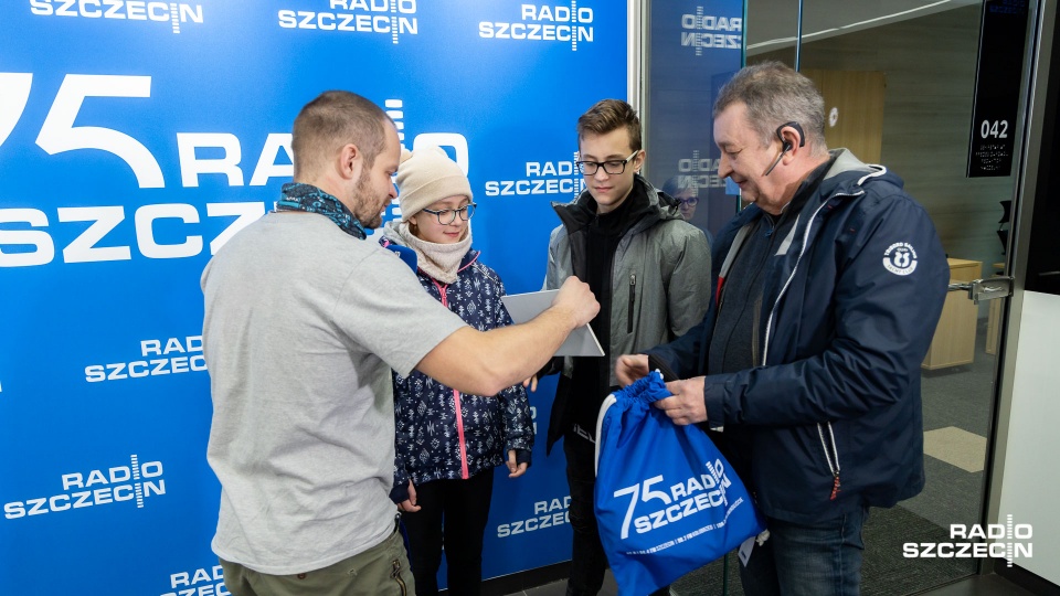 Aktywne Ferie z Radiem Szczecin - nagrody odebrane. Fot. Robert Stachnik [Radio Szczecin]