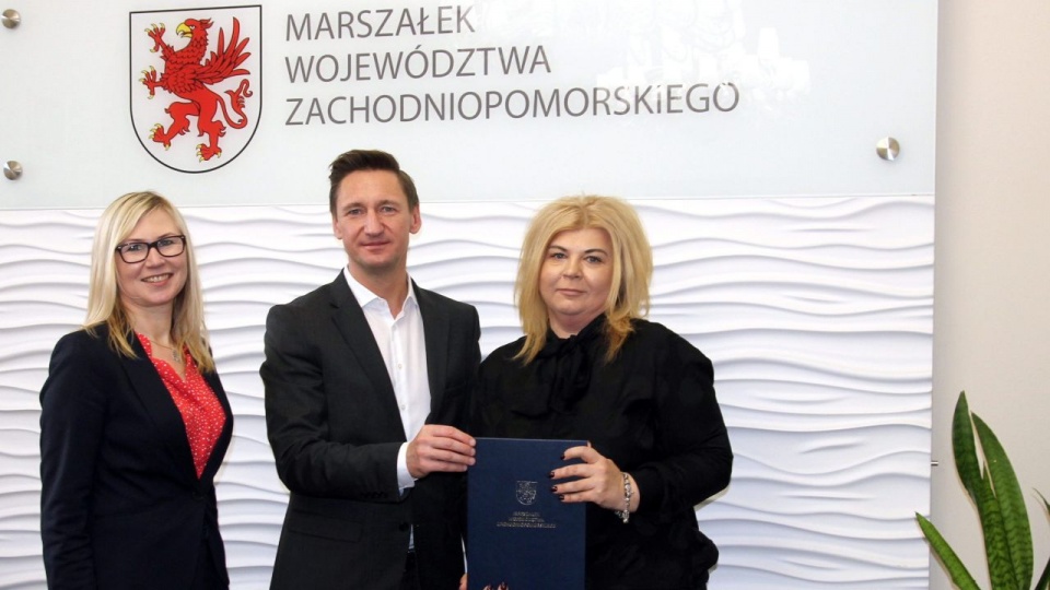 Małgorzata Grubecka od ponad 30 lat związana jest z kołobrzeskim szpitalem. źródło: Urząd Marszałkowski Województwa Zachodniopomorskiego