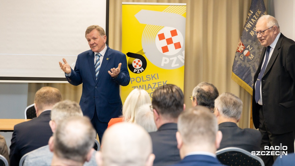 70-lecie powstania Polskiego Związek Motorowy w Szczecinie świętują jego członkowie w hotelu Vulcan. Fot. Robert Stachnik [Radio Szczecin]